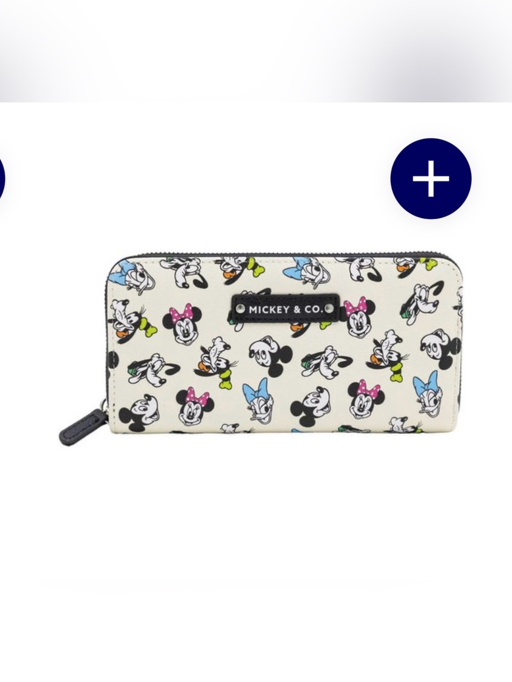 Disney Mickey & Friends Zipper Wallet 🖤🐭👛 (Aldi Find)